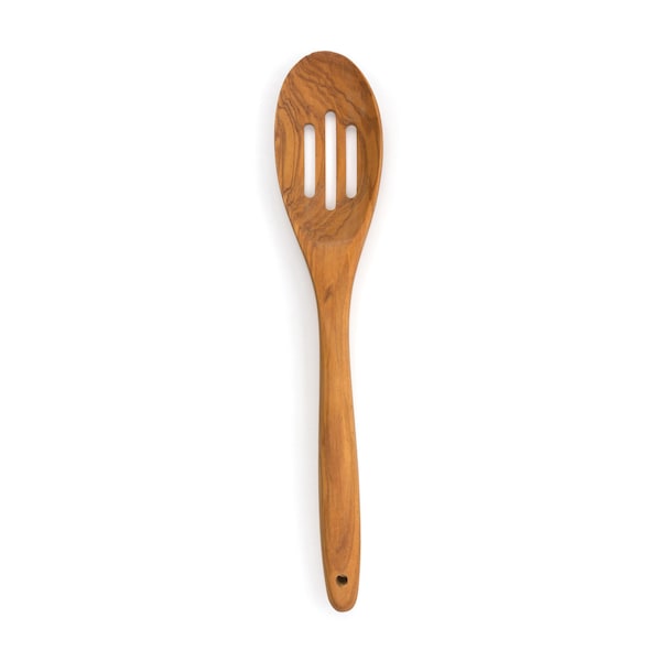Rsvp International Olive Wood Slotted Spoon OW-SLOT - main